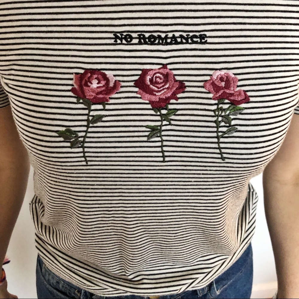 Topshop “No Romance” tee shirt